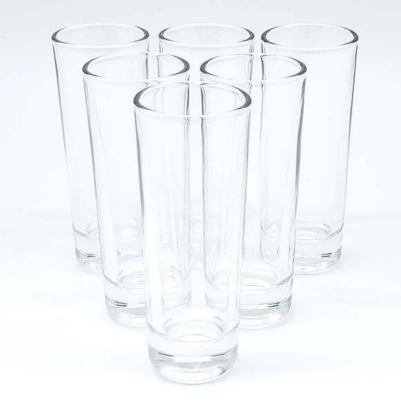 RARE “Home Essentials” Vodka Shot Glasses – 2 oz. – Set of 6 - Picture 4 of 5